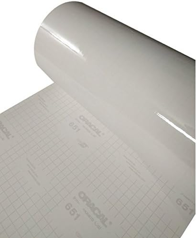 ORACAL 651 Clear Transparent Glossy Permanent Adhesive Vinyl (12