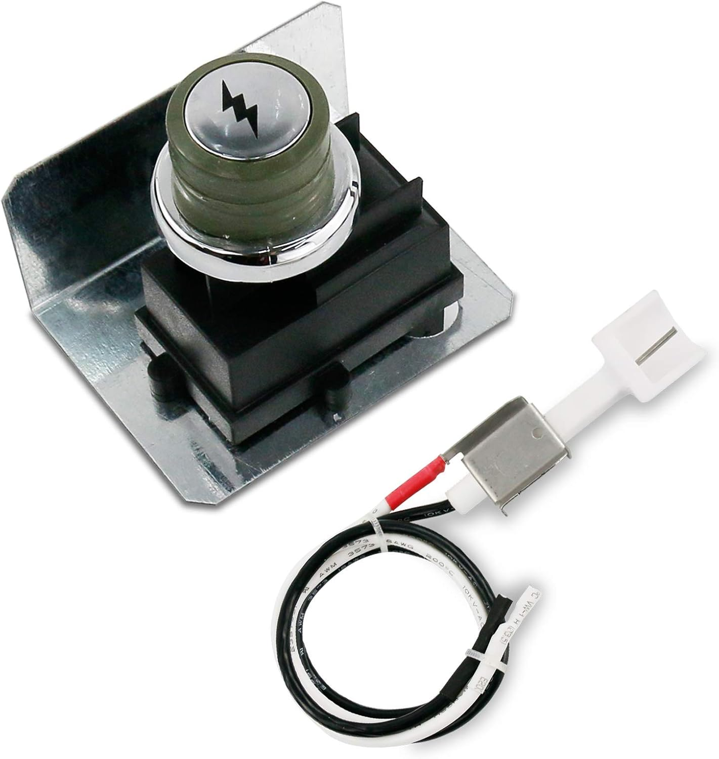 Grill Igniter for Weber Genesis 300 Series 310 320 330 w/ Ceramic Collector Box