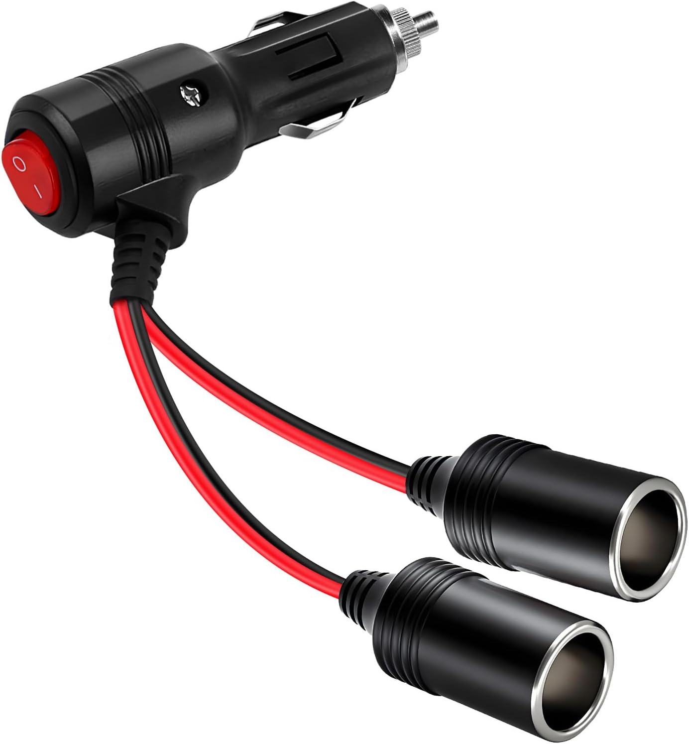 24v to 12v cigarette lighter adapter 1A socket DC/DC converters (regulated) up to 1 amp, 24 Watts non-isolated for cars, airplanes and trucks 12 volt to 24 volt 12v cigarette lighter socket splitter 12V-24V 4 Way Car Cigarette