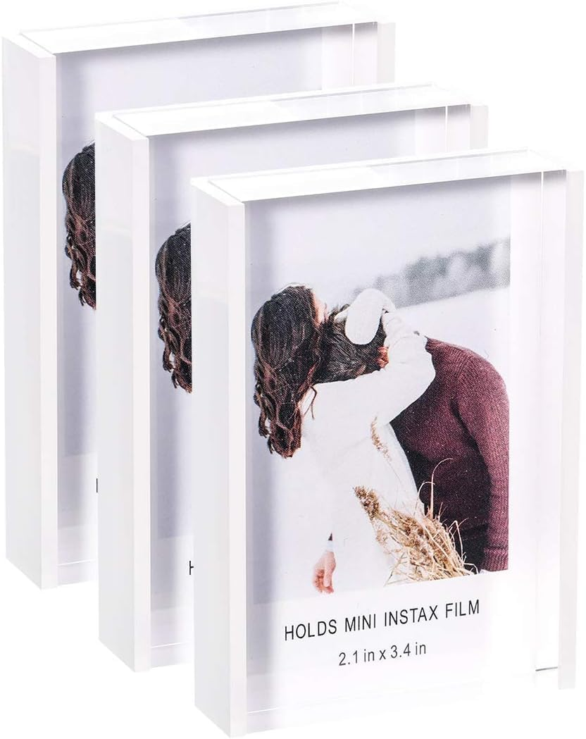 Instax Mini Frames 2x3, Grarry Polaroid Picture Frame, Clear Acrylic Picture ... - Picture 2 of 9