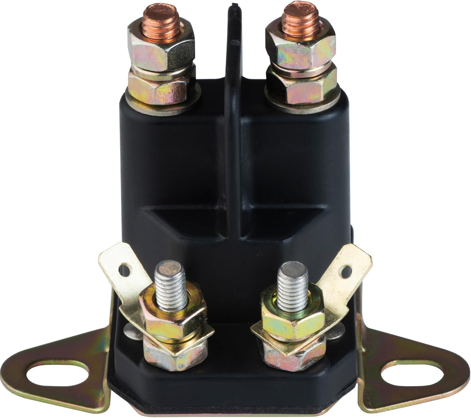 Bluestars 12V 4-Terminal 117-1197 Starter Solenoid - Compatible with Exmark Toro Timecutter SS5000 Z4200 SS4225 SS4235 Zero Turn Lawn Mower 784-1221-210 104-3189 E513075 1-513075 212655 28-4210