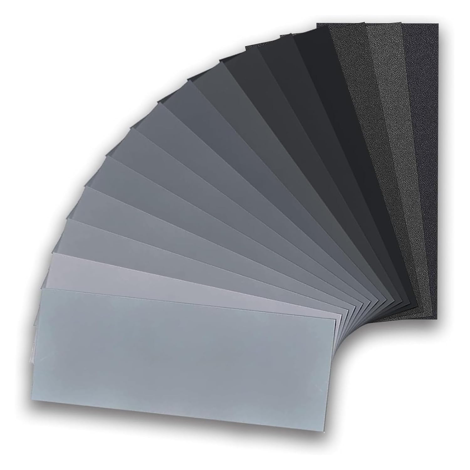 15x Nassschleifpapier Set Körnung 80-3000 Schleifpapier 23x10cm