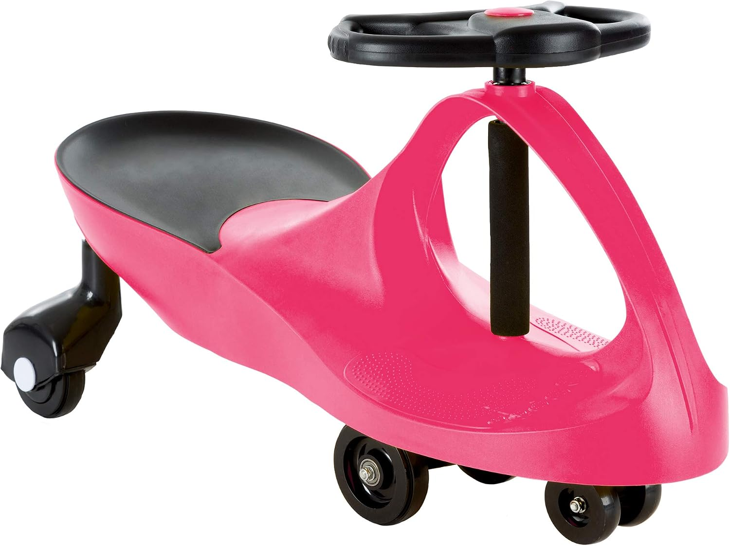 Lil’ Rider Wiggle Car, Ride on Toy for Ages 3 and Up, Hot Pink