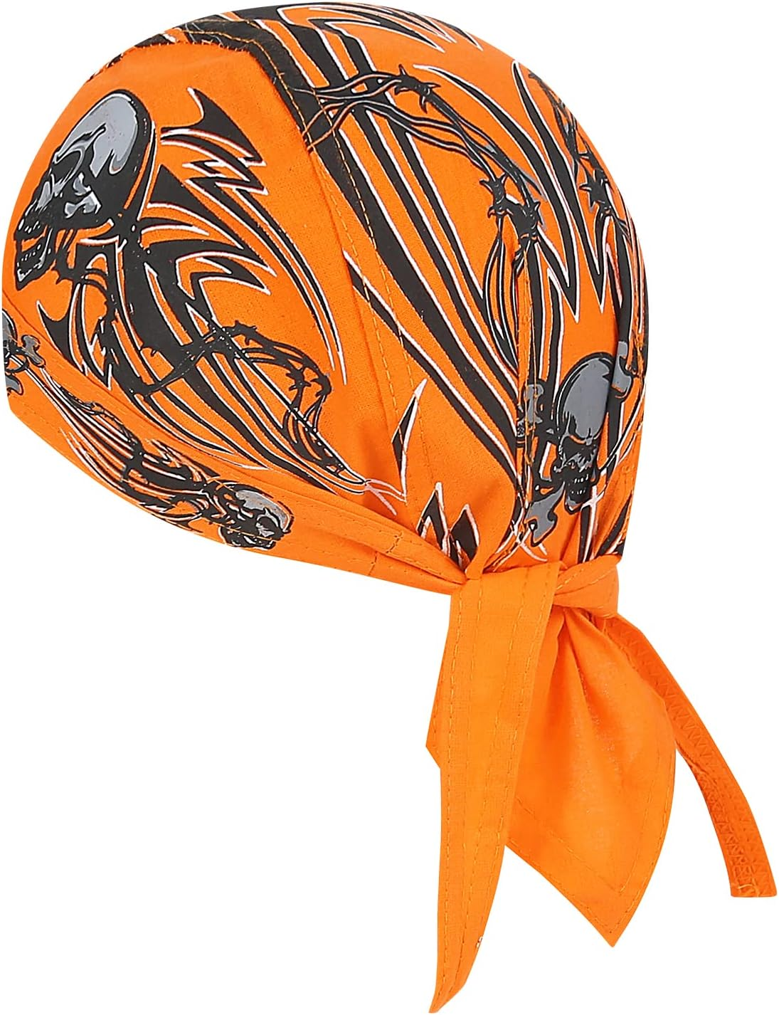 DOO Rags Dew Rag Skull Cap Pirate Hat Cycling Bandana Motorcycle Biker Cooling Head Wrap Beanie Helmet Liner