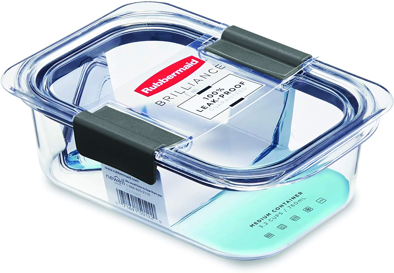 Rubbermaid Brilliance Food Storage Containers, BPA Free, Airtight Lids, Ideal... - Picture 9 of 15