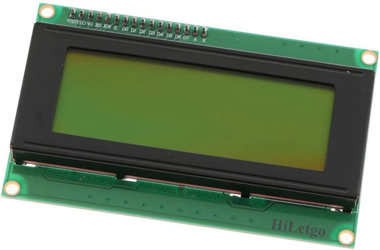 2004 20X4 LCD Display Screen Serial with I2C Adapter - Yellow Green Color LCD for Arduino Raspberry Pi