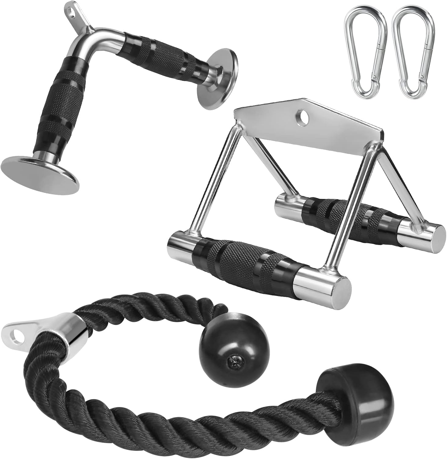 Cable Machine Accessories for Weight Lifting, LAT Pull down Attachment, Cable Attachments for Gym