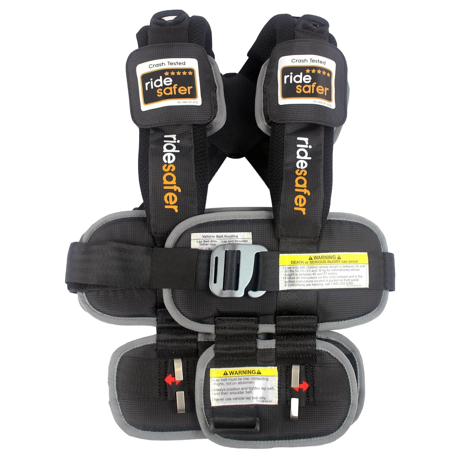 - Extra Large Black, Lightweight, Compact, Portable Car Seat - Perfect for Travel and Everyday Child Safety