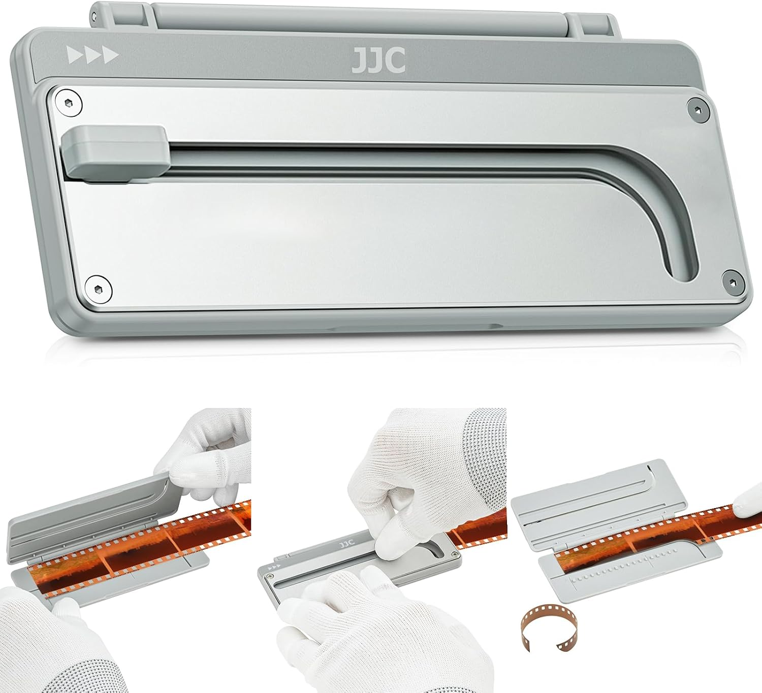 35Mm Film Leader Cutter Trimmer,10Cm/4Cm Standard Film Leader Trimming Tool Front End Cutter Film Loading Tool for Classic Leica 3A 3C IIIF IIIG M1 M2 M3 Fed-1 Bottom-Loading Camera- Easy & Safe