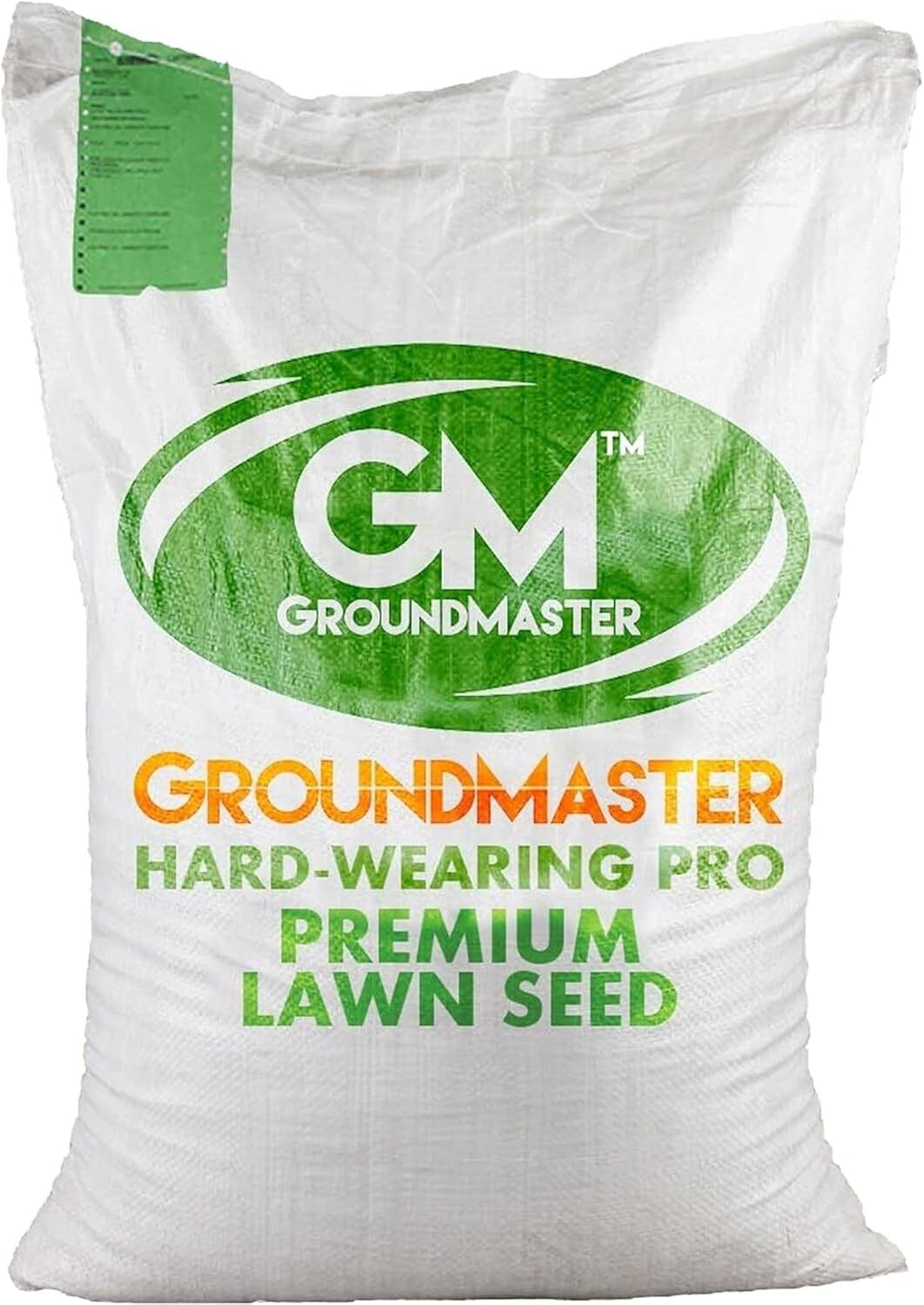 Groundmaster Premium Lawn Grass Seed – 5KG Hard Wearing & Fast Germination Grass Seeds for Family Lawns and Gardens, Coverage up to 300M2 for Overseeding, Tough Lawn Seed Mixture, Pet-Friendly