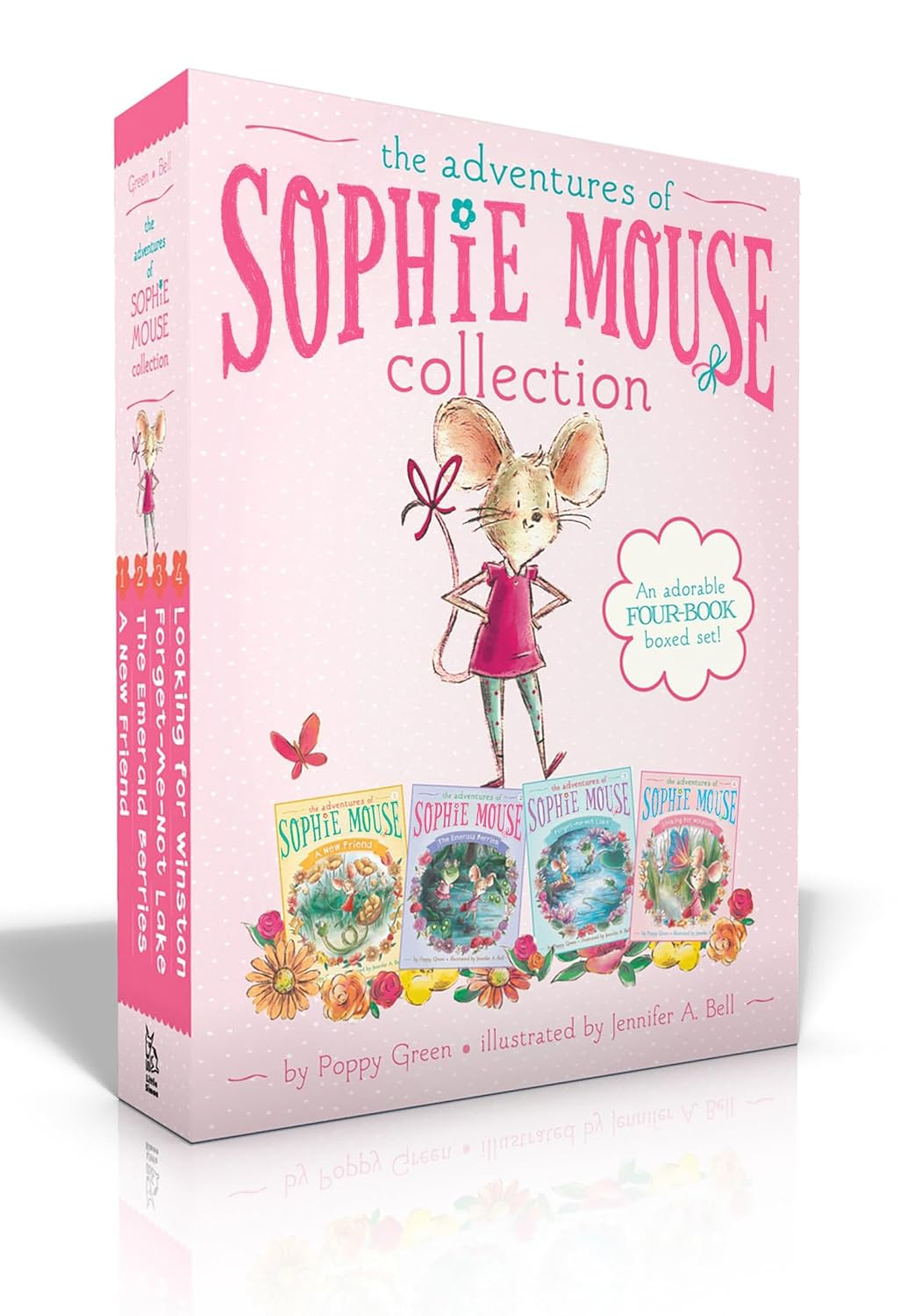 The Adventures of Sophie Mouse Collection (Boxed Set): a New Friend; the Emerald Berries; Forget-Me-Not Lake; Looking for Winston