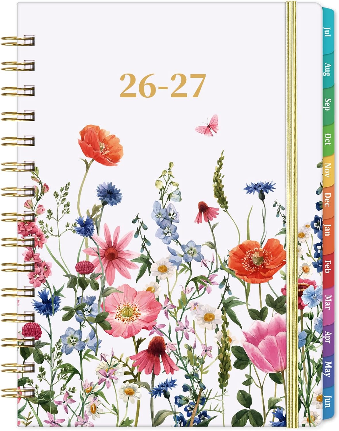 Planner 2026-2027 - Jul. 2026 - Jun. 2027, Academic Planner 2026-2027, 26-27 Planners Weekly and Monthly with Colorful Tabs, 6.3
