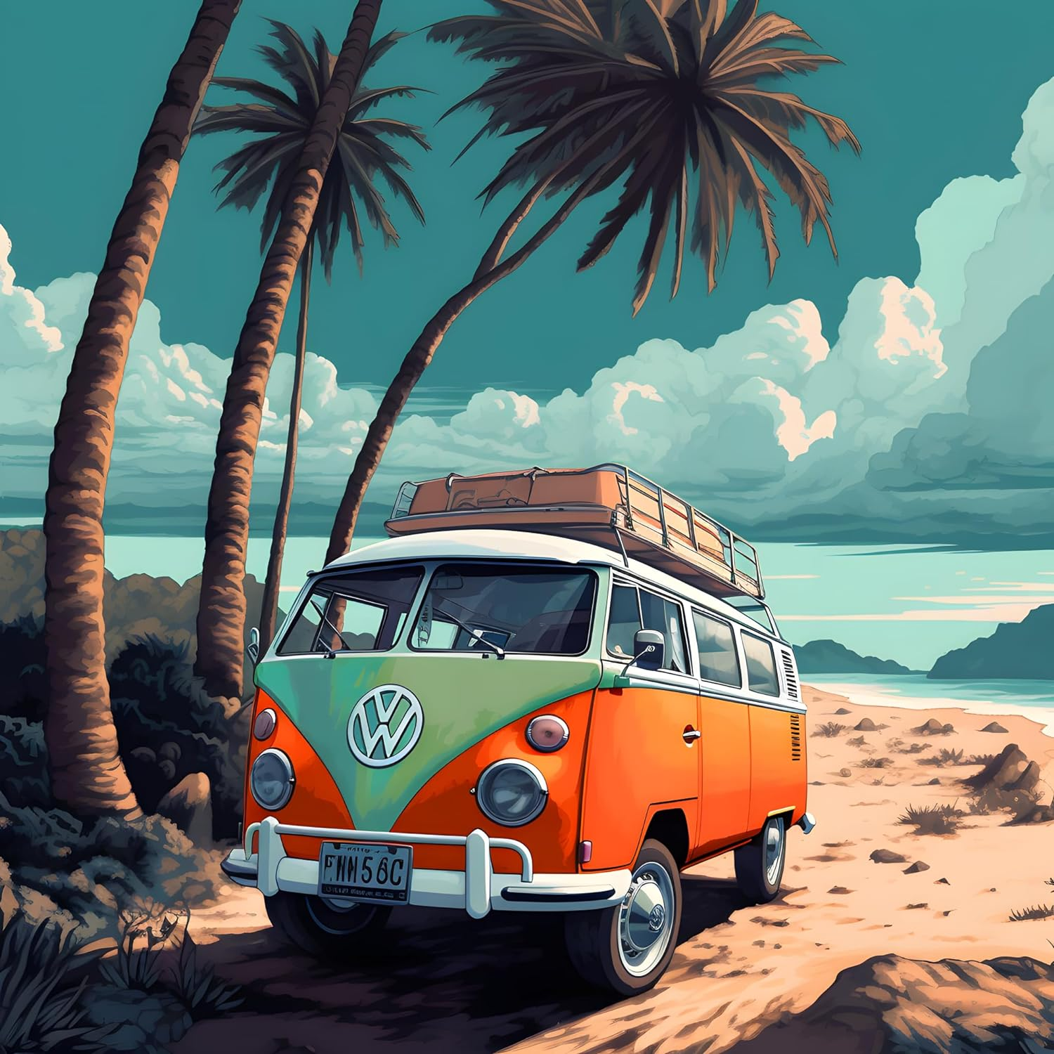 HONGYA Art DIY Paint by Numbers-DIY Adult Paint by Numbers Kits for Adults,Ad... - Picture 13 of 18