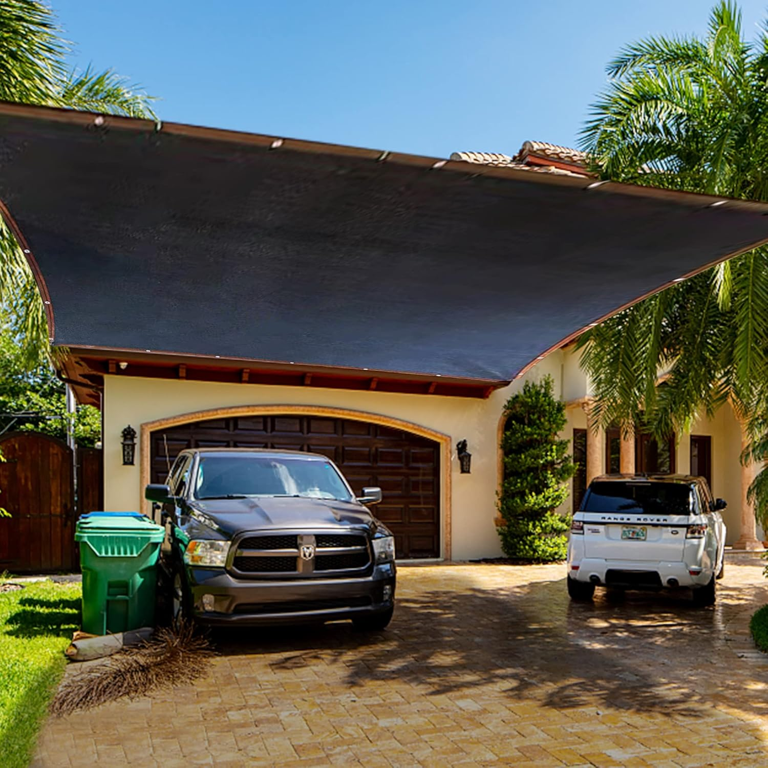 20X30 FT Durable Mesh Tarp Garden Sunblock Shade Cloth Shading Antifreezing 50%