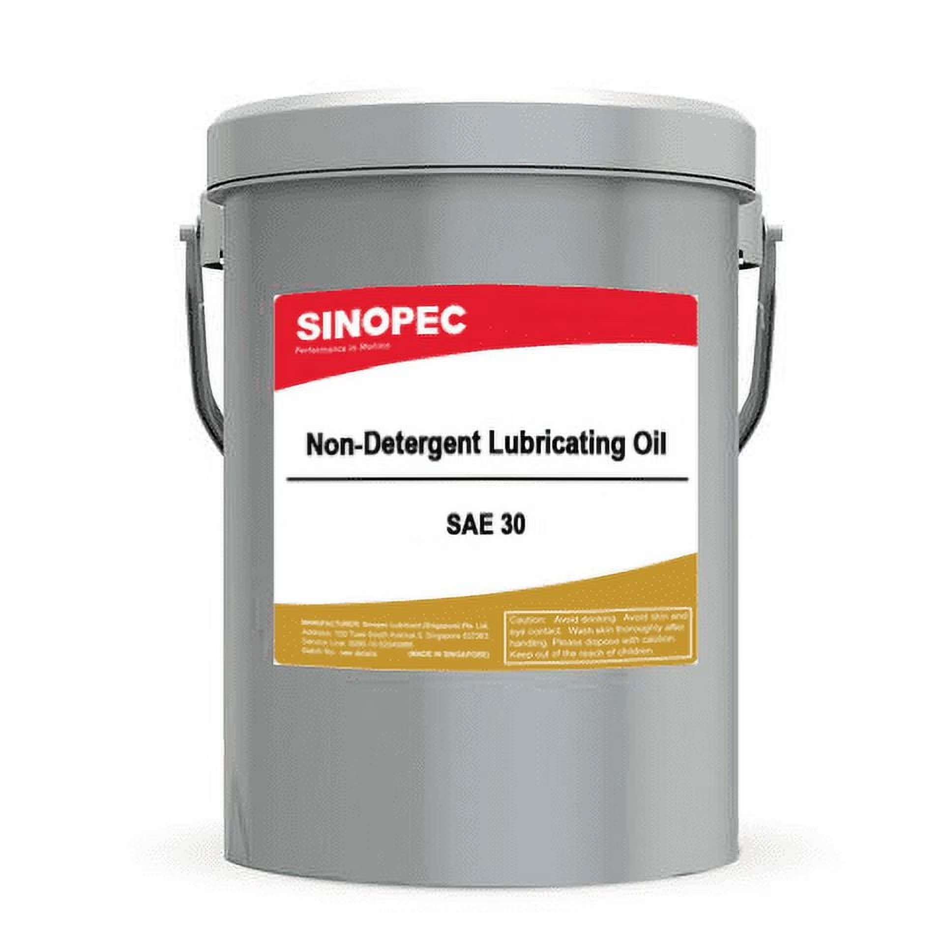 30W Non Detergent Oil - 5 Gallon Pail (18L - 4.75 GAL)