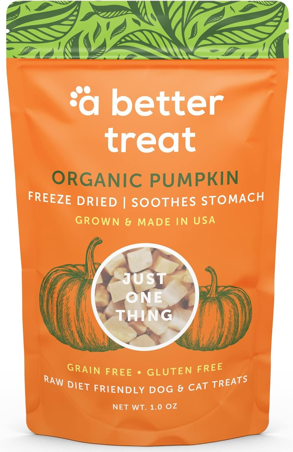 – Freeze Dried Organic Pumpkin Dog and Cat Treats, Organic, Single Ingredient | Natural, Healthy, Diabetic Friendly | Made in the USA