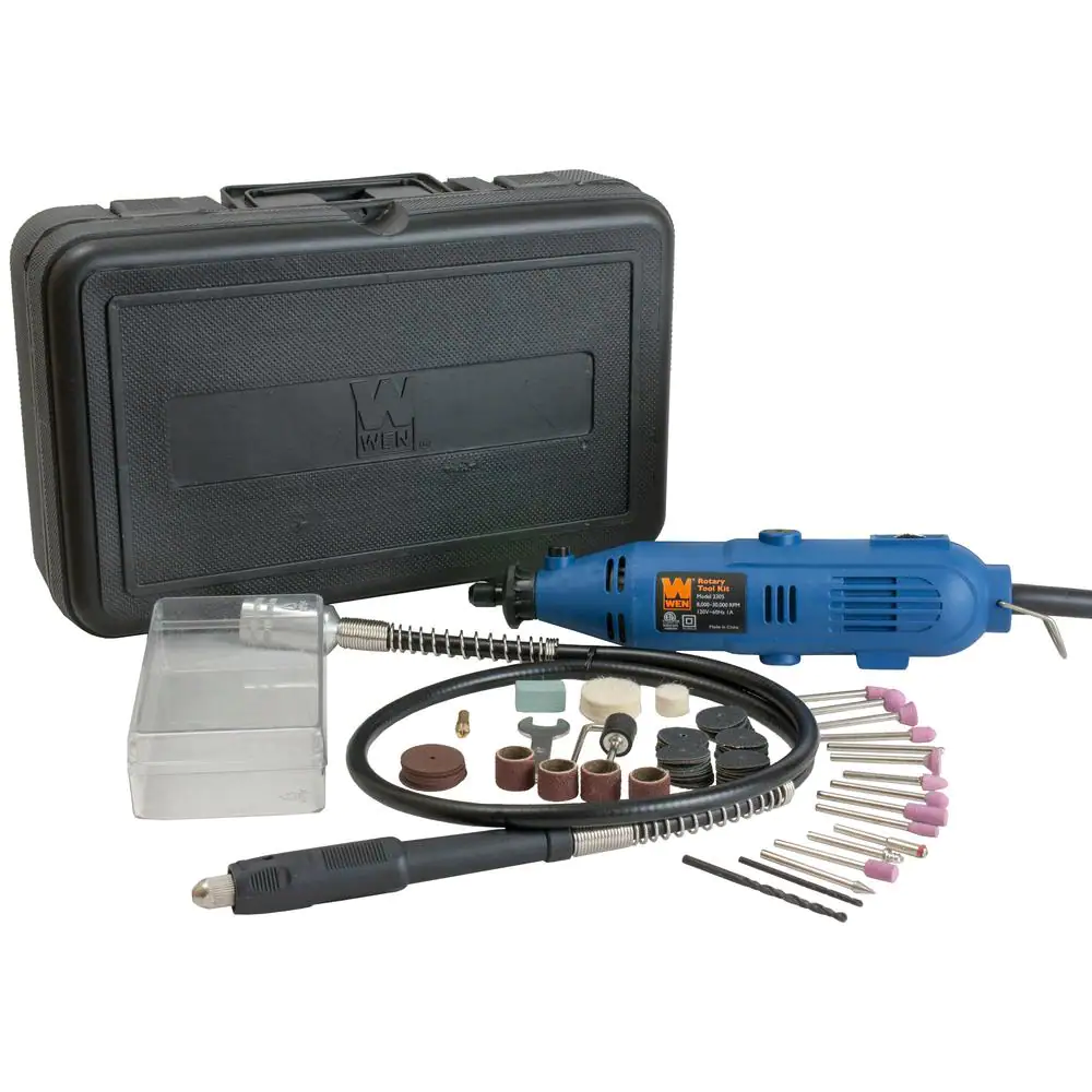 WEN Rotary Tool Kit w/ Flex Shaft 2305