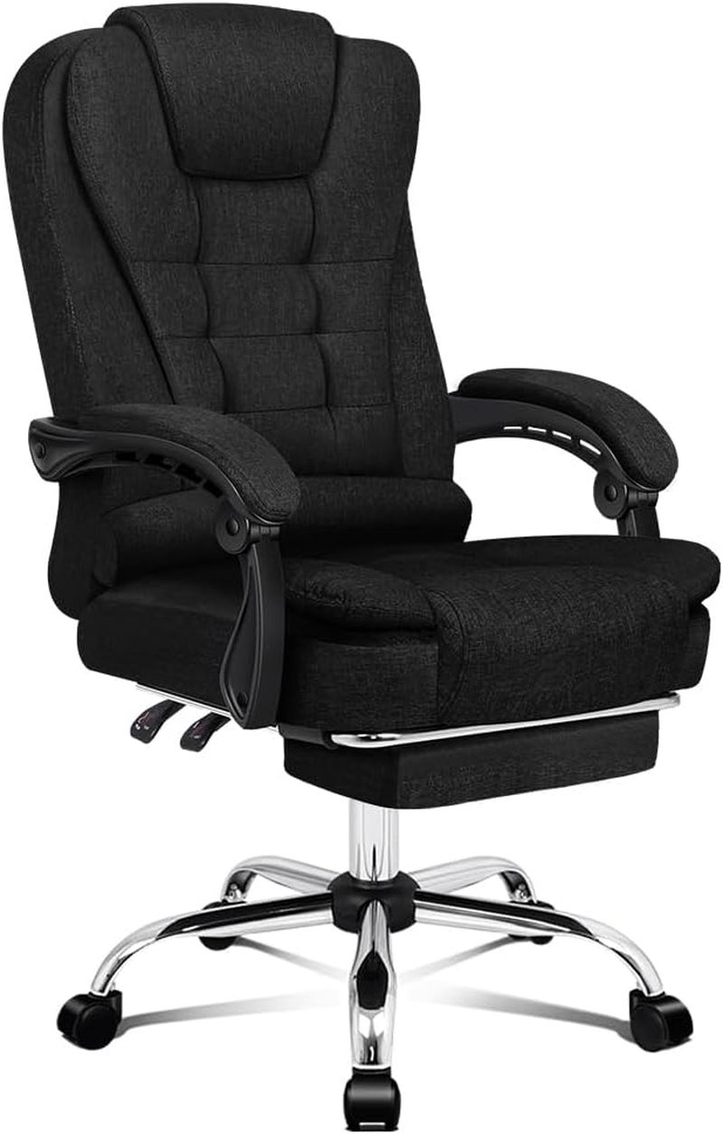 ALFORDSON Office Chair with Massage, Heated Seat and Footrest, Ergonomic Comp... - Picture 12 of 25
