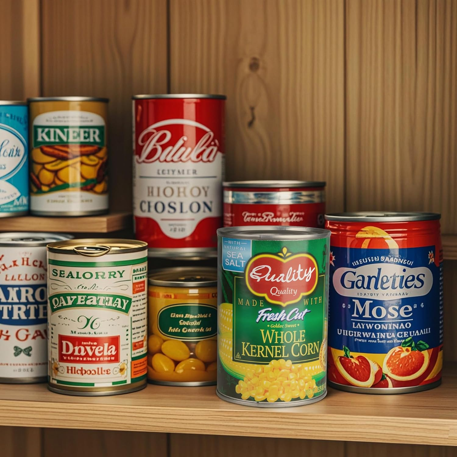 BARGIFTS Hidden Safe Fake Can with Hidden Compartment, Corn - Picture 8 of 16