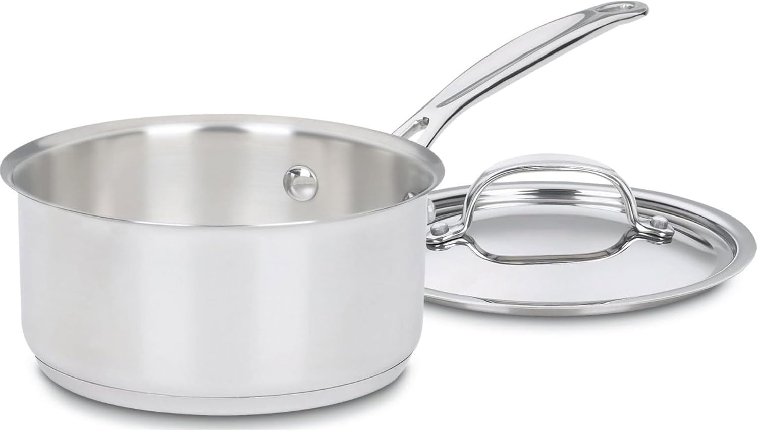 1.5 Quart Saucepan with Lid Stainless Steel Cookware from Chef's Classic Series