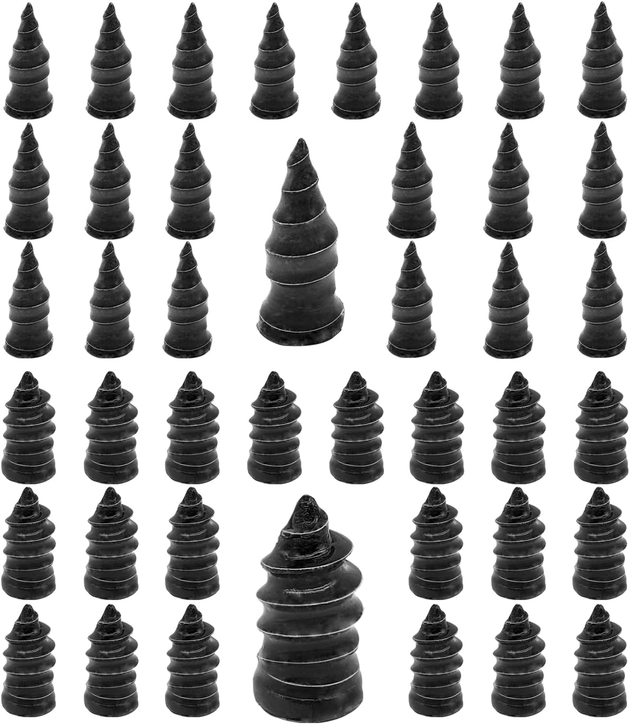 40 tornillos de goma para clavos de reparación de neumáticos para coche