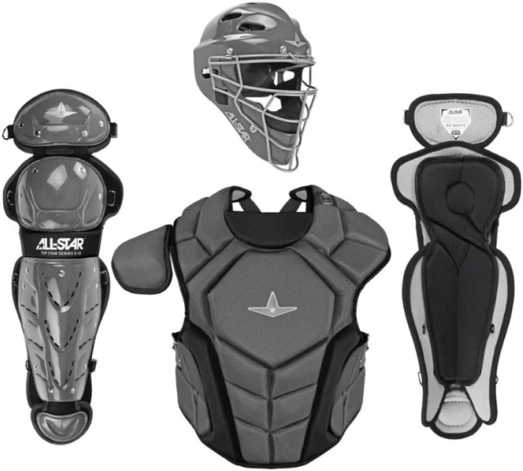 All-Star Top Star Series Baseball Catching Equipment Kit, Meets NOCSAE Standard