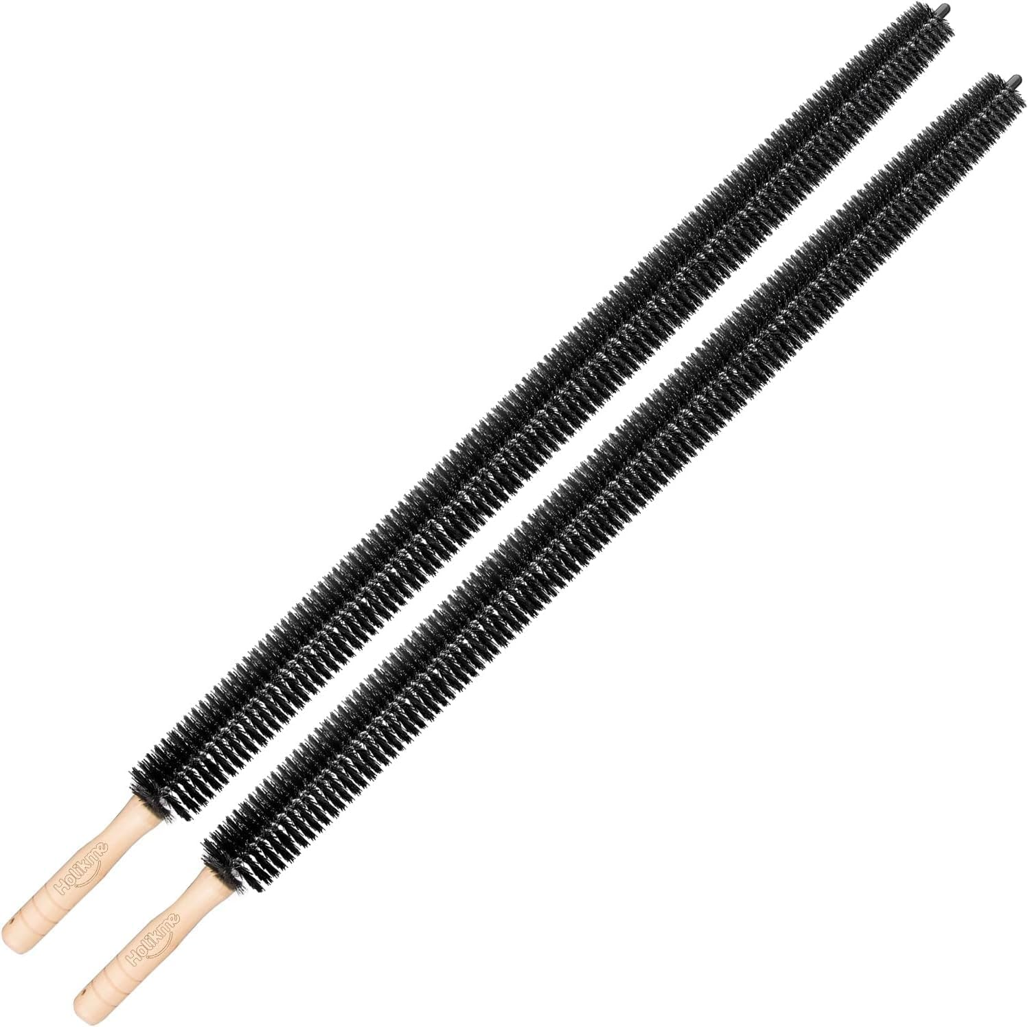 Dryer Vent Cleaner Kit 2 Pack - Household Cleaning Supplies,Long Flexible Refrigerator Coil Brush Radiator Brush,Dryer Lint Brush Home Essentials for Lint Trap Dust Vacuum Brush