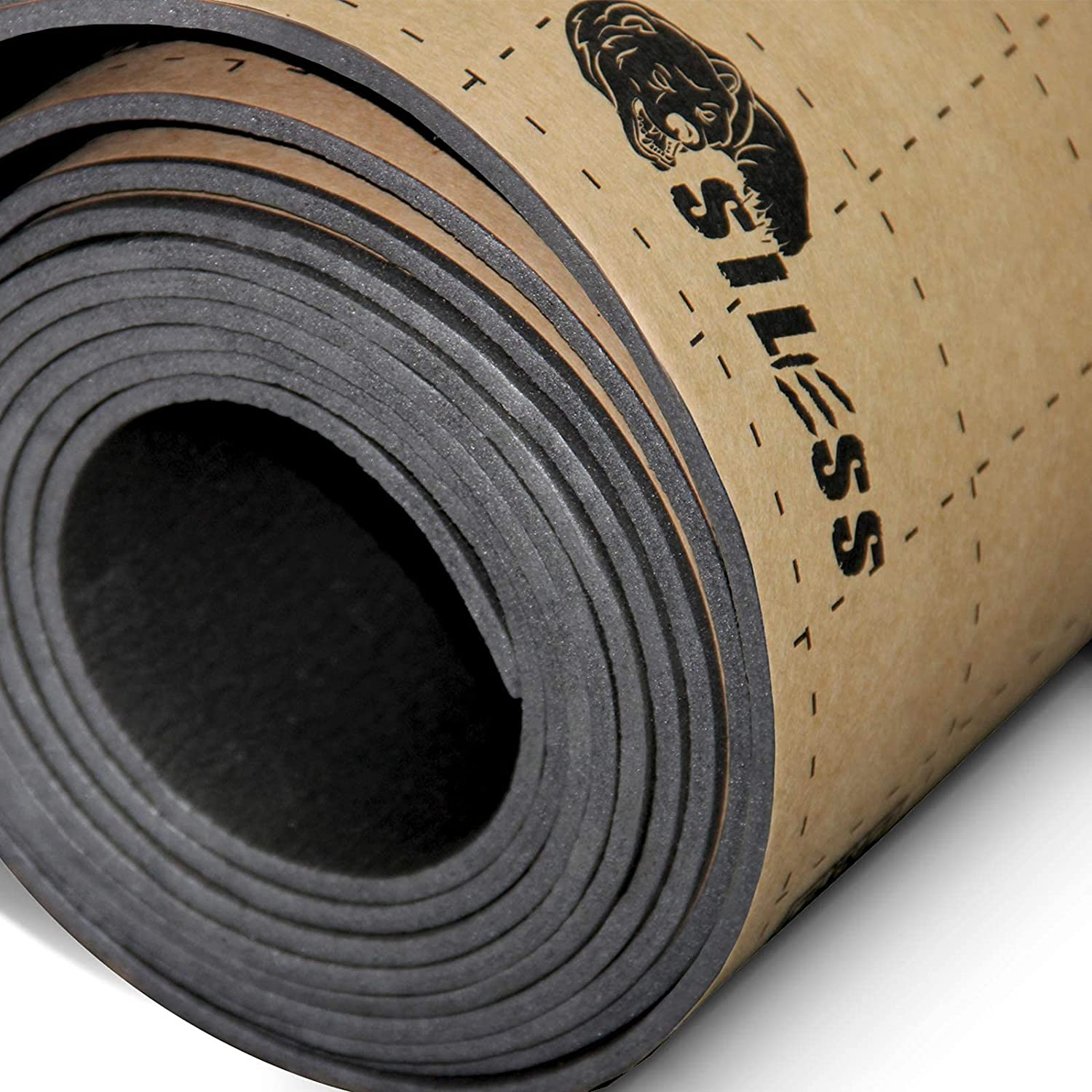 Liner 157 (4 Mm) Mil 36 Sqft Car Sound Deadening Closed Cell Foam & Heat Insulation Mat - PE Foam Sound Deadener Material & Heat Barrier
