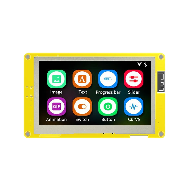 ESP32-S3 HMI 8M PSRAM 16M Flash Arduino LVGL WIFI&Bluetooth 4.3" 480*272 Smart Display Screen 4.3 inch RGB LCD TFT Module