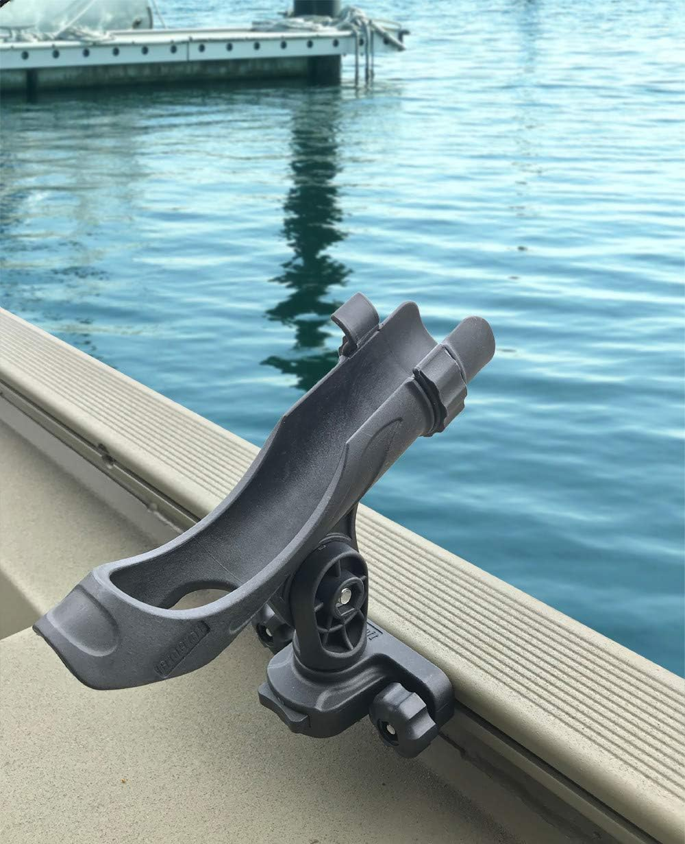 90 Degree Boat Track System Rod Holder/Versatrack Boat Rod Holder