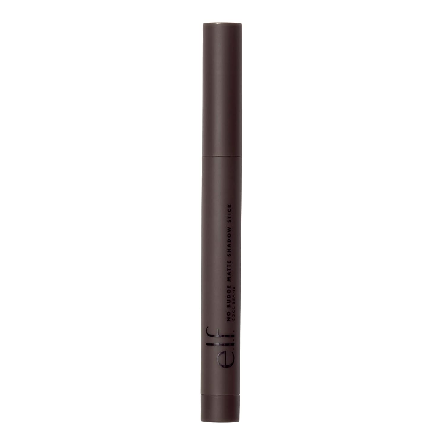 E.L.F. No Budge Matte Shadow Stick, One-Swipe Cream Eyeshadow Stick, Long-Wear & Crease Resistant, Matte Finish, Cool Beans