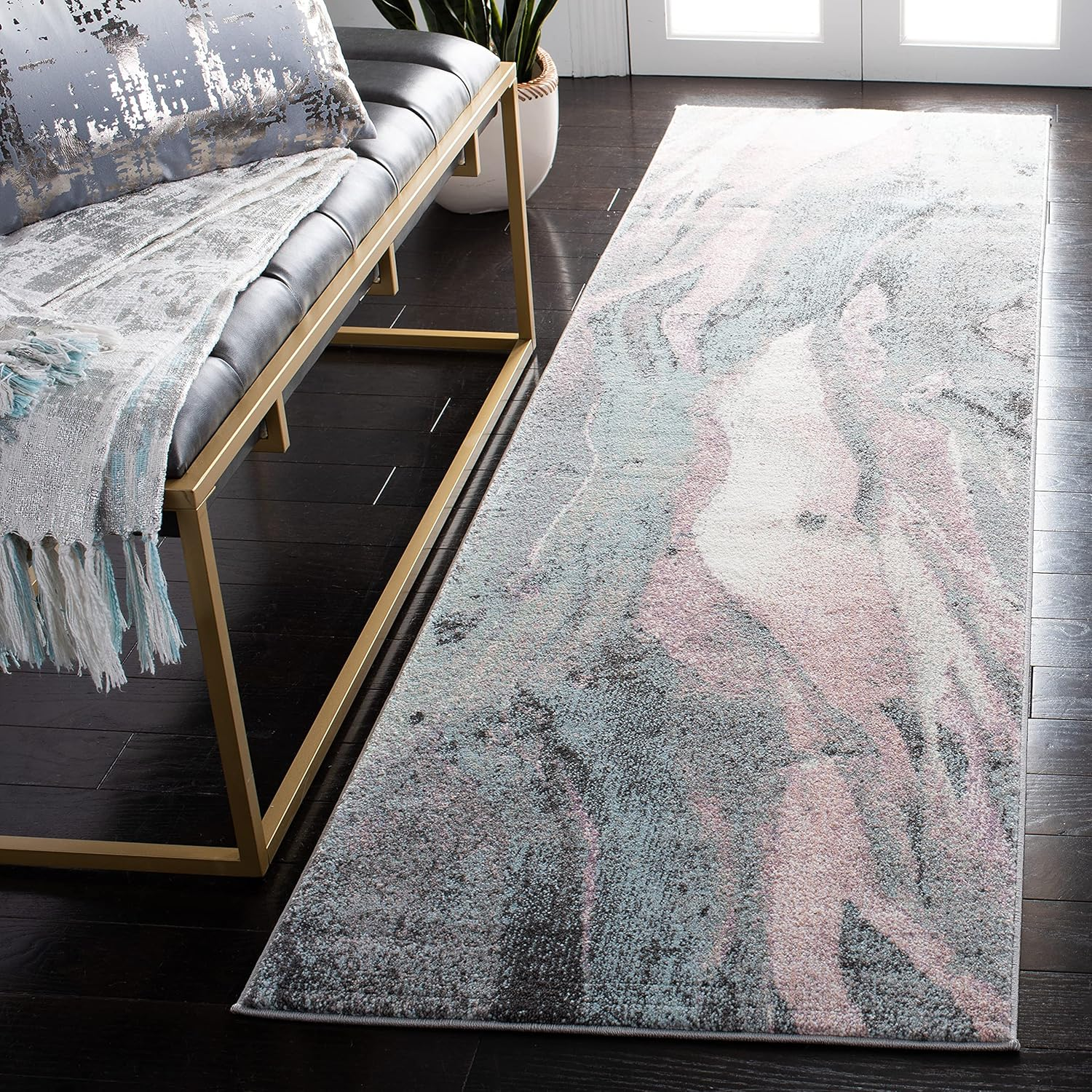 Glacier Collection Runner Rug - 2'3