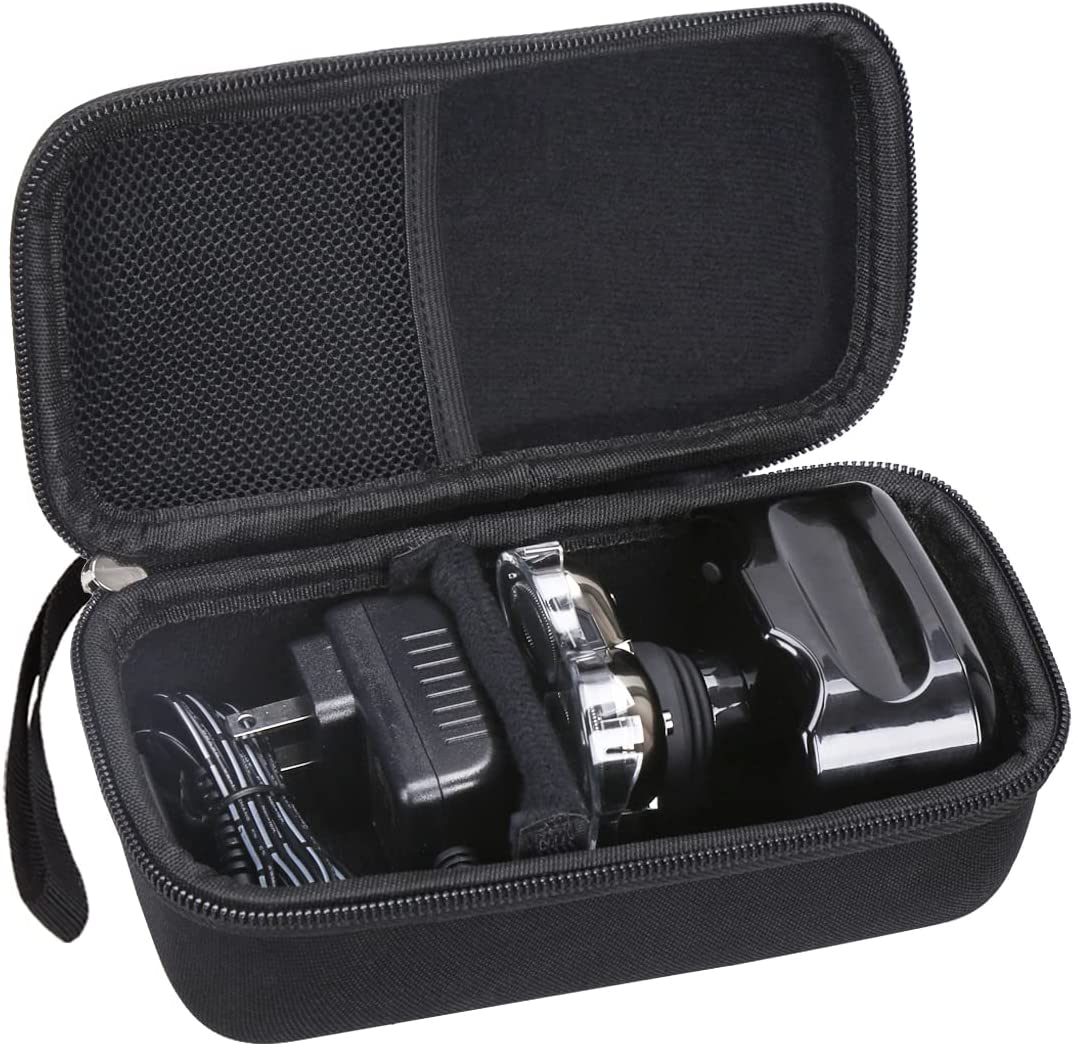 Aproca Hard Storage Travel Case for Skull Shaver Pitbull Gold Pro/Silver PRO Head & Face Shaver (Black-New)