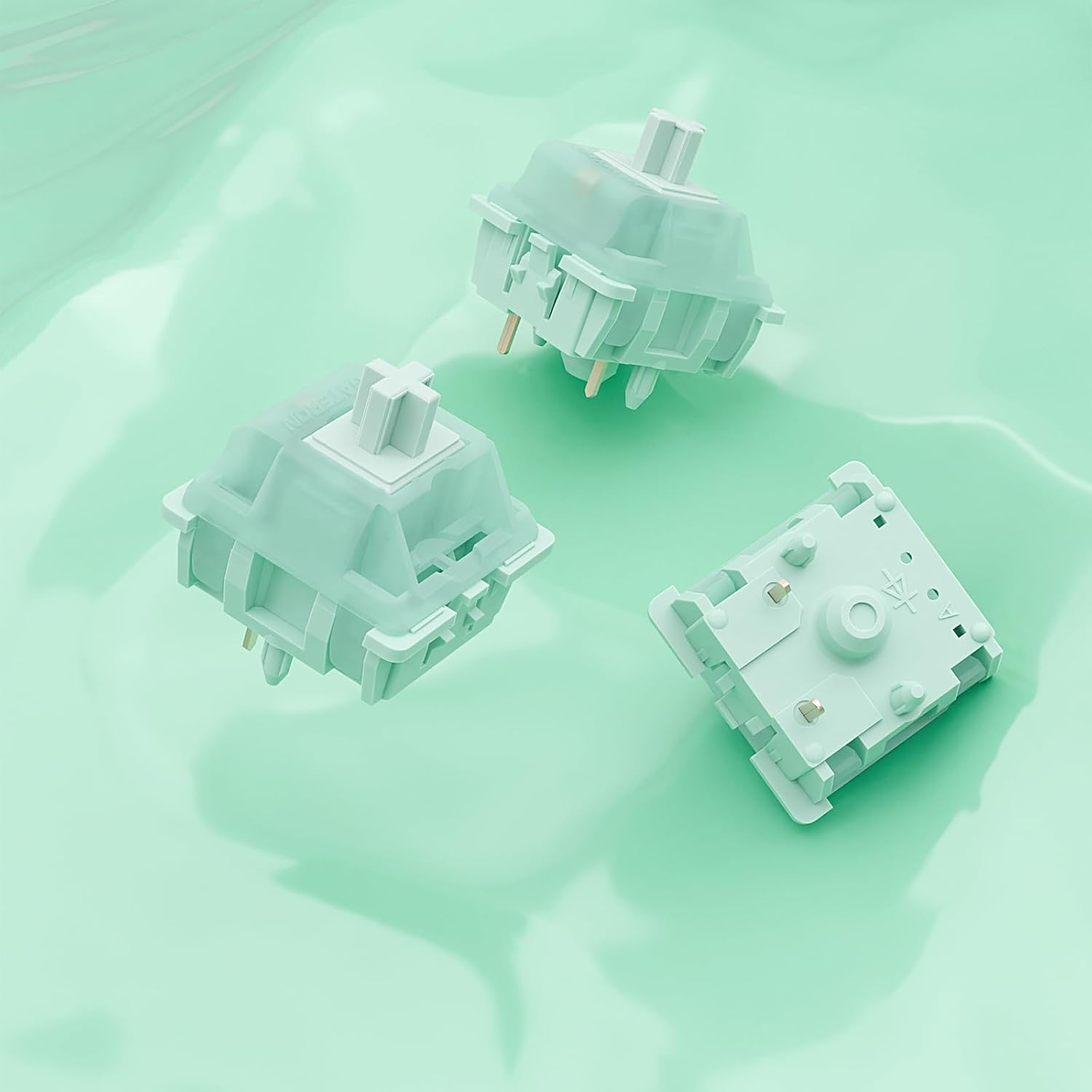 Gateron Jade Series Mint Keyboard Switch for Mechanical Gaming Keyboard,Pre-L... - Picture 7 of 19