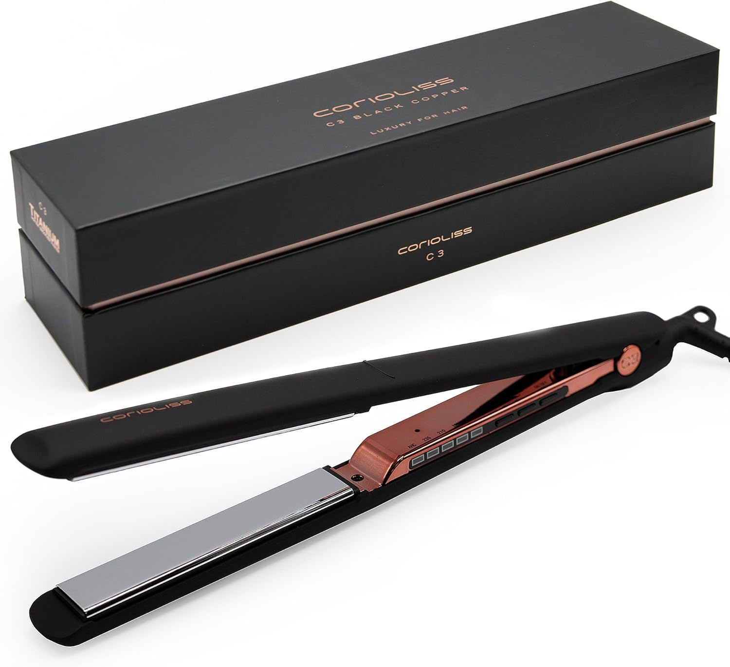 Corioliss C3 Hair Straightener for Women Professional Titanium Plates Flat Ir... - Picture 11 of 15