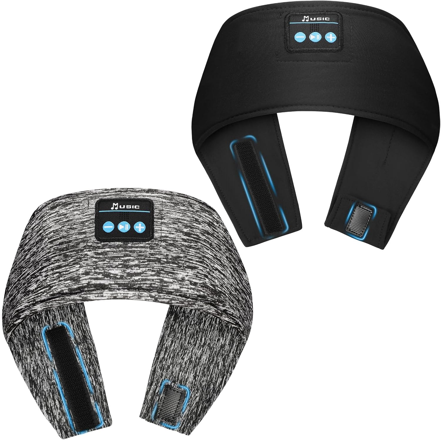 Bluetooth Sleeping Headphones Headband 2 Pack For Yoga Running Travel