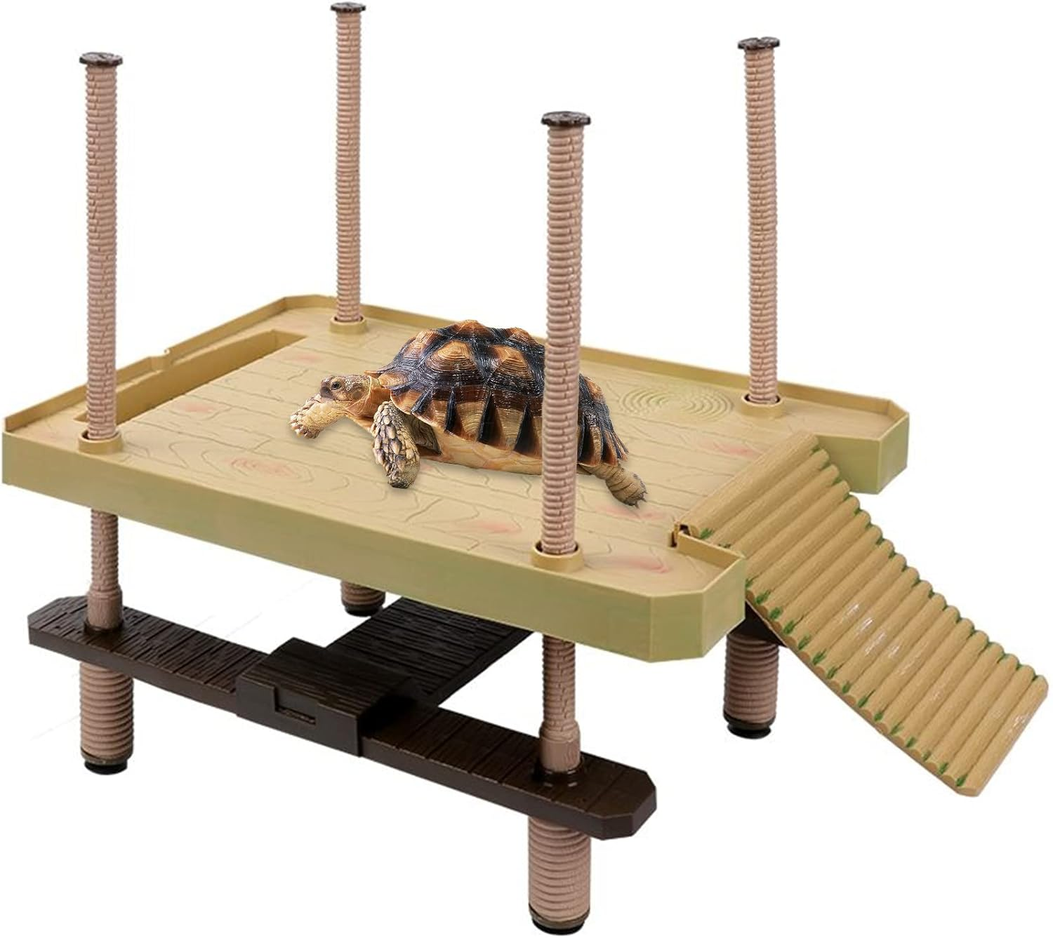 Large Turtle Basking Platform, Floating Turtle Dock, Turtles Platform for Aquarium,Aquatic Turtles, Frogs, Crabs