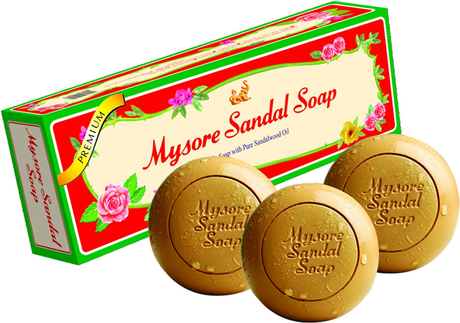 Mysore Sandal Soap Gift Pack, 450 g - Picture 2 of 9