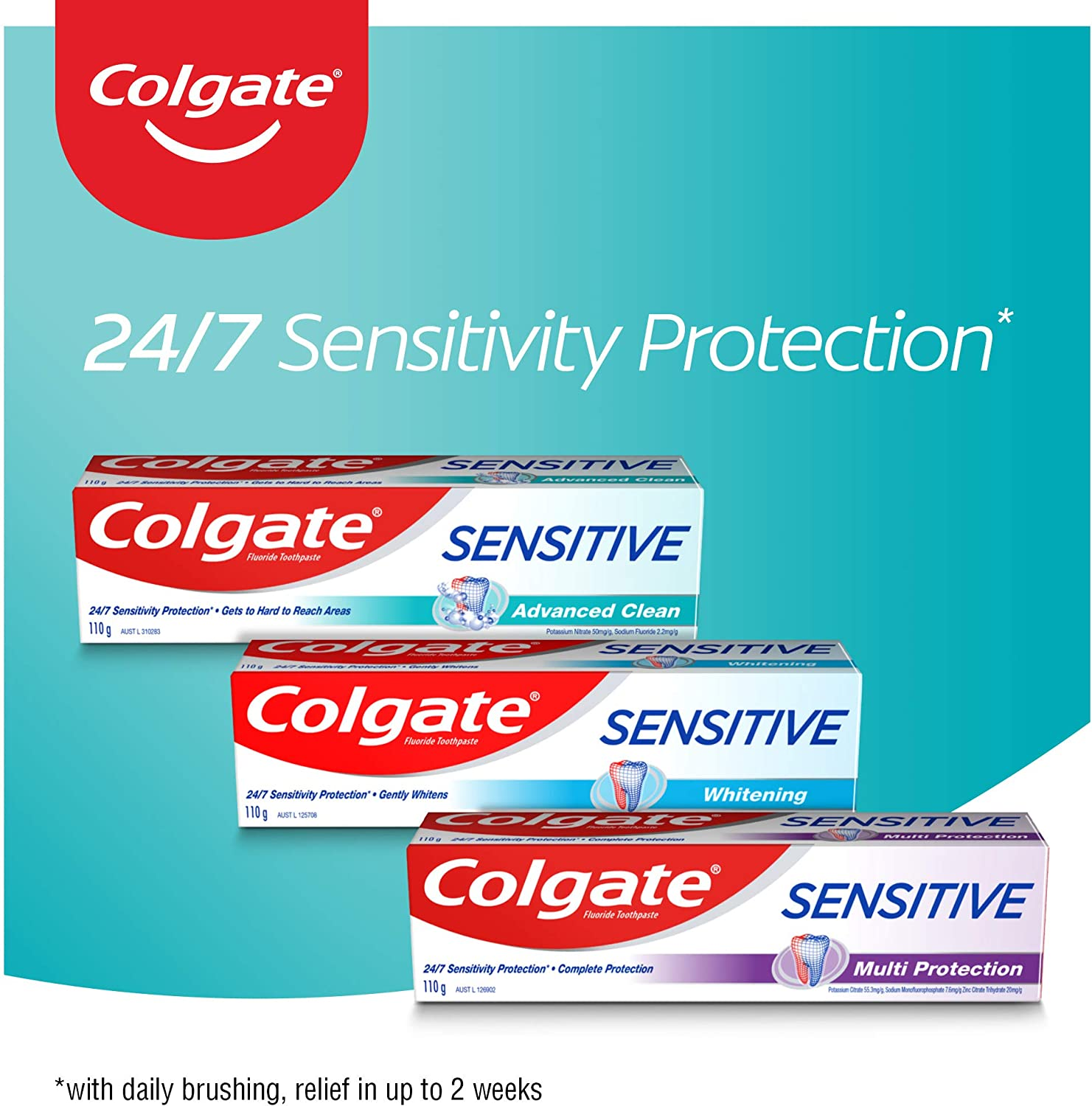 Colgate Sensitive Whitening Toothpaste 110 g - Picture 6 of 13