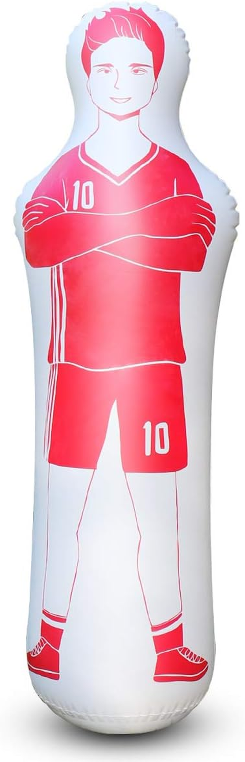 SUNSHINEMALL Inflatable Tackling Dummies for Football Practice Poles,Soccer Training Equipment Wall Dummy Goalkeepr Mannequin Basketball Defender Tumbler for Dribbling Passing Drills