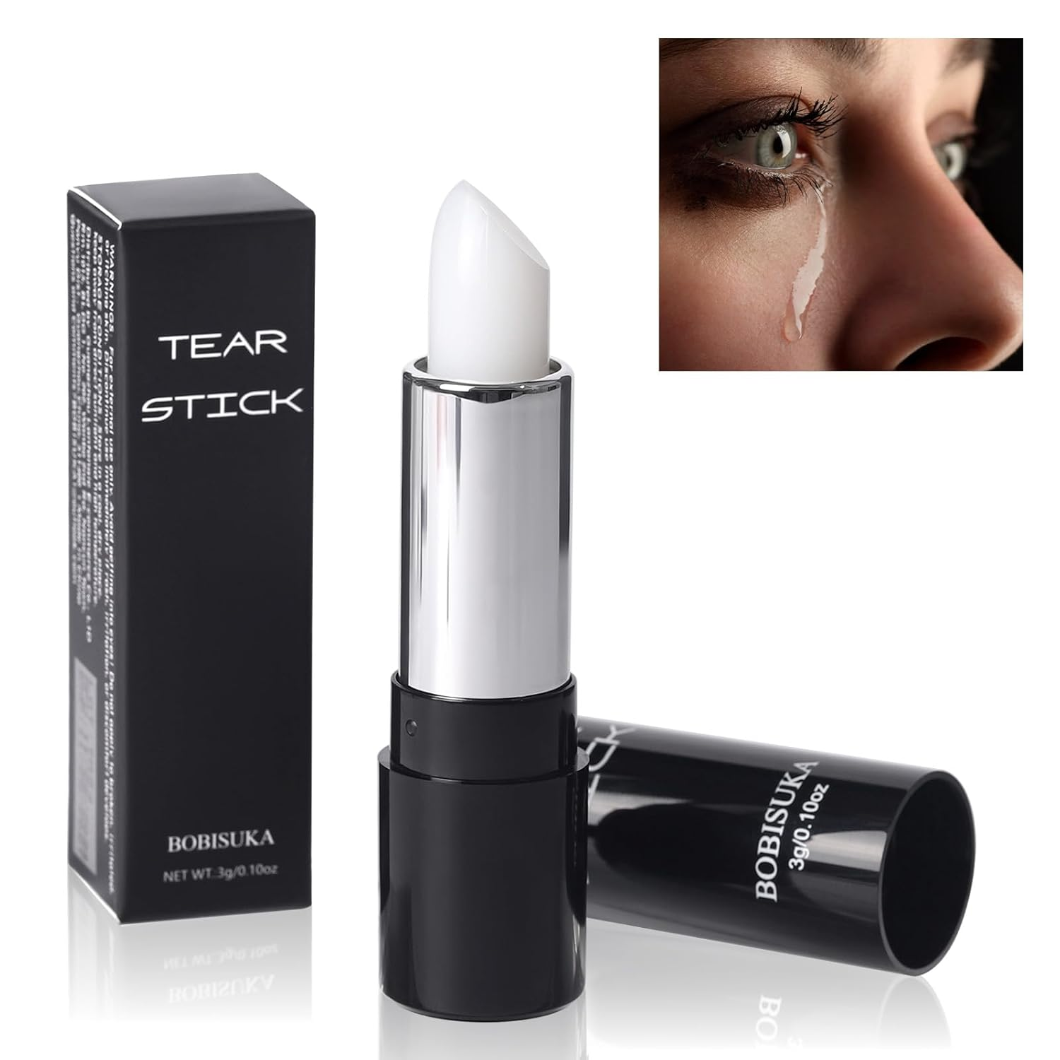 Tear Stick with Natural Menthol for Actors & Actresses, 1 Count