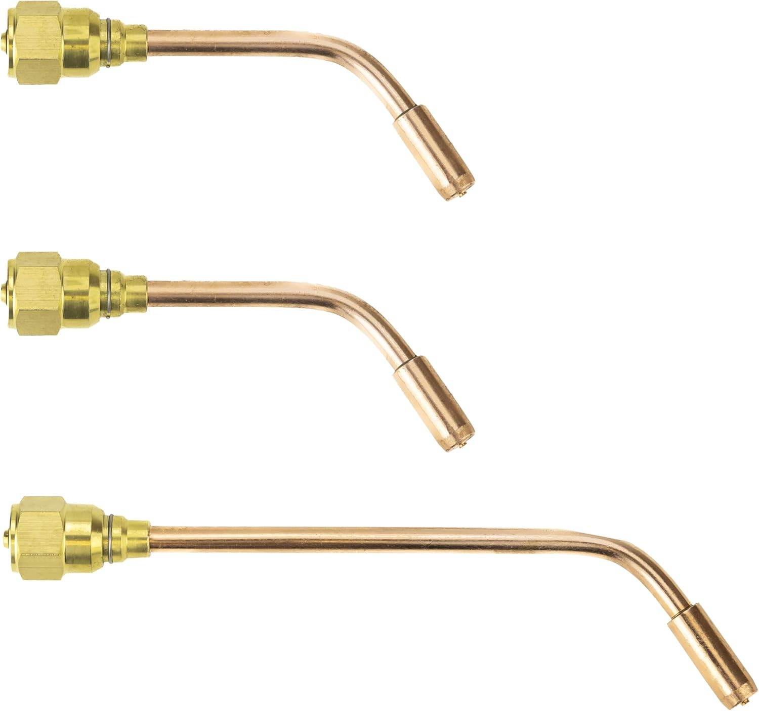 - Oxy-Acetylene Heating Tip Rosebud Series MFA-J Compatible with “J” Series Victor Ligth Duty Torches - Sizes #2, #4 and #6 (3-Pack)