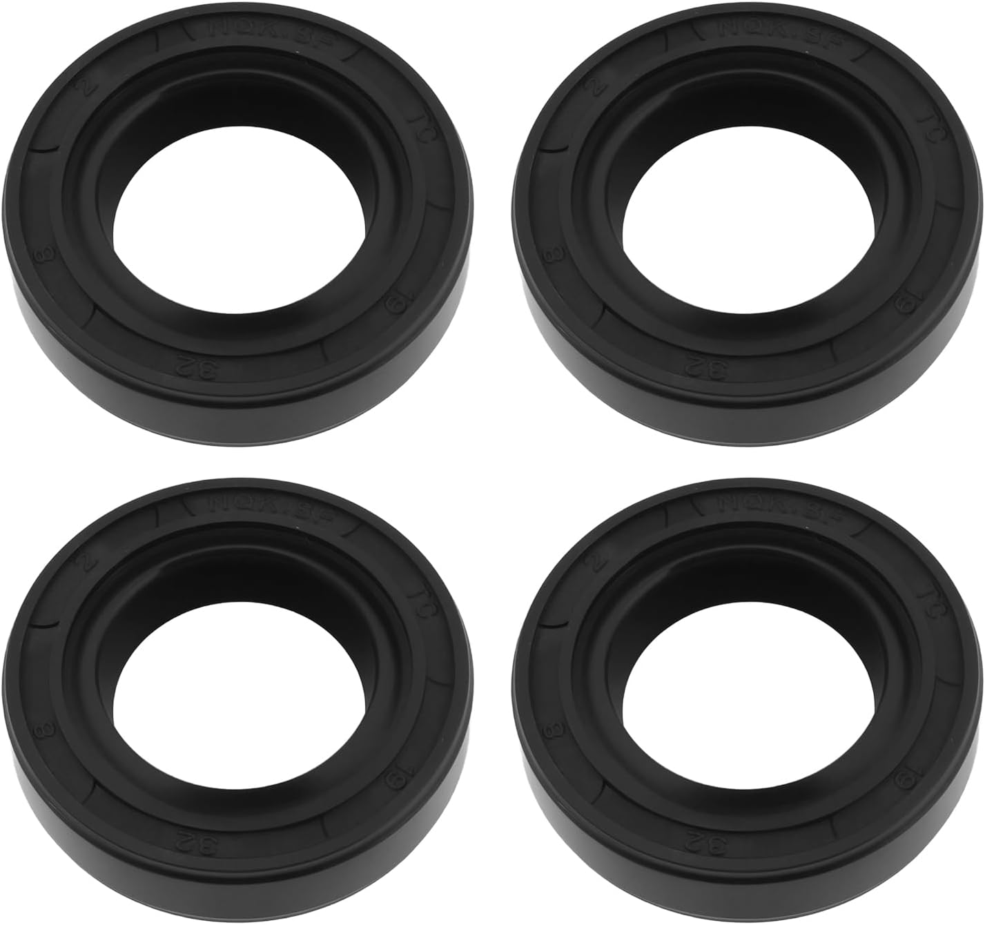 4 Pcs Axle Oil Seal 19X32X8Mm Compatible with Tuff Torq K55B K46F K46 T40 Compatible with Husqvarna 583349301 535402837