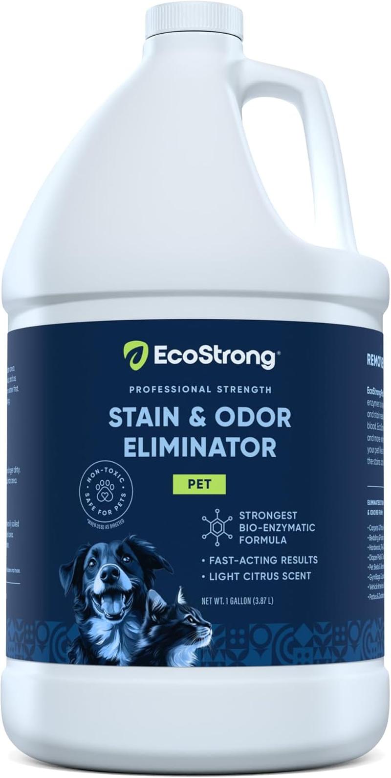 Pet Stain and Odor Remover - Cat Urine Enzyme Cleaner Destroyer, Urine Destroyer for Dogs, Pet Urine Enzyme Cleaner - 128 Oz