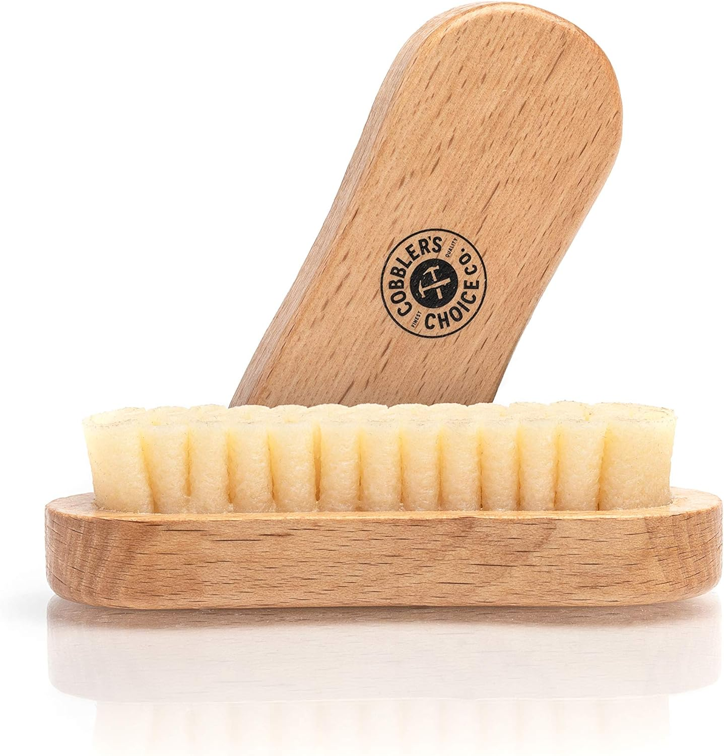 Cobbler'S Choice Suede and Nubuck Brush - Made with Natural Crepe - Safely Cleans Suede and Nubuck!