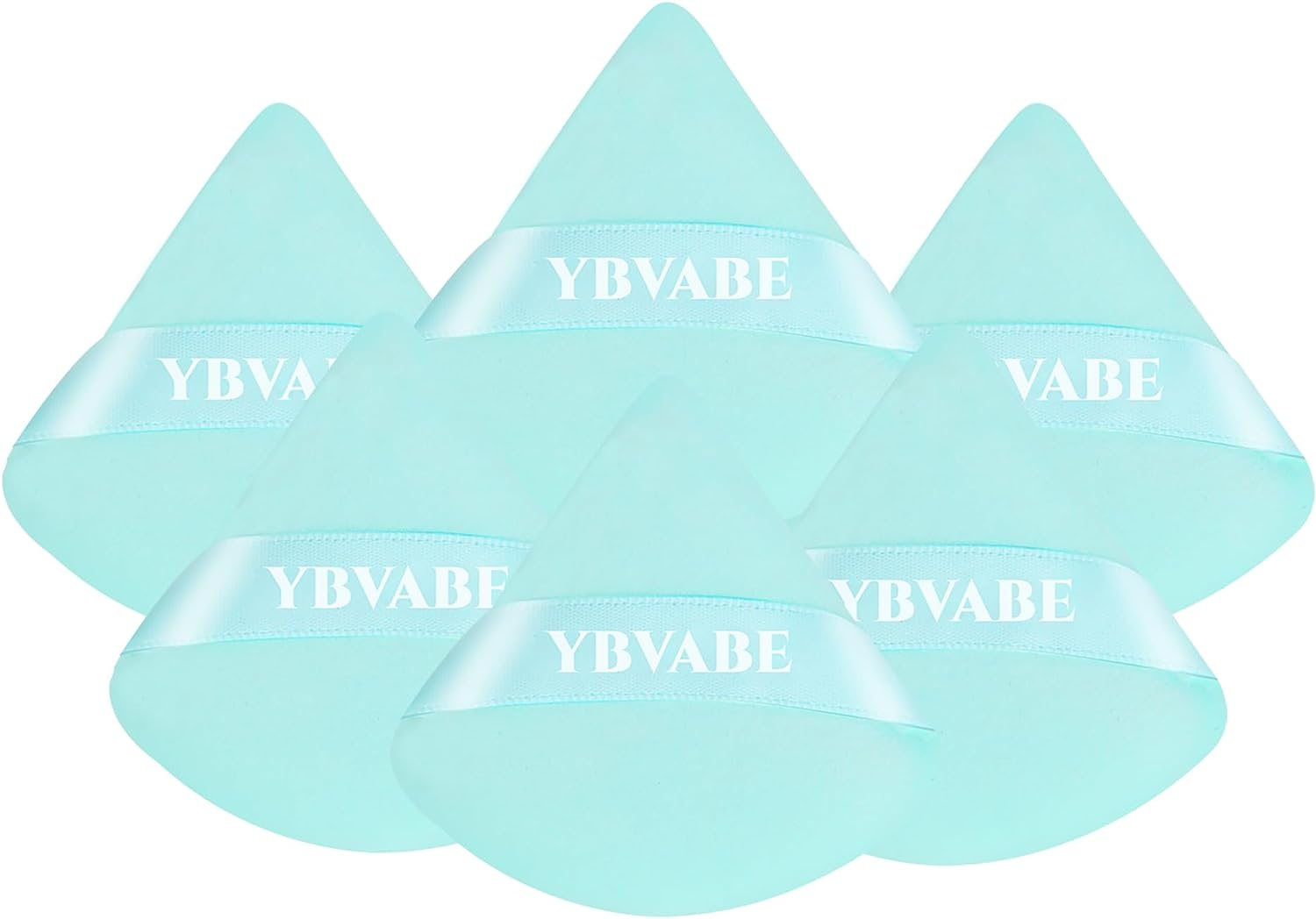 YBVABE Triangle Powder Puff Makeup Sponge,6 Pcs Ultra Soft Made of Cotton Vel... - Picture 9 of 14