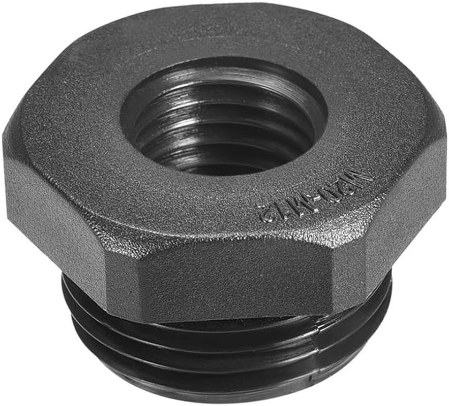 uxcell Threaded Reducing Bushings Nylon Connector Adaptor M20 Male Thread to ... - Picture 3 of 16