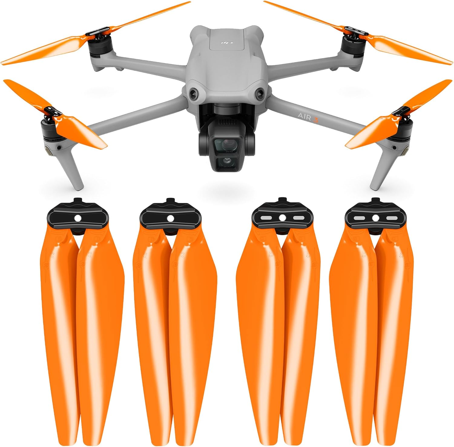 Master Airscrew Stealth Propellers for DJI Air 3 & Air 3S - Black, 4 pcs - Picture 11 of 16