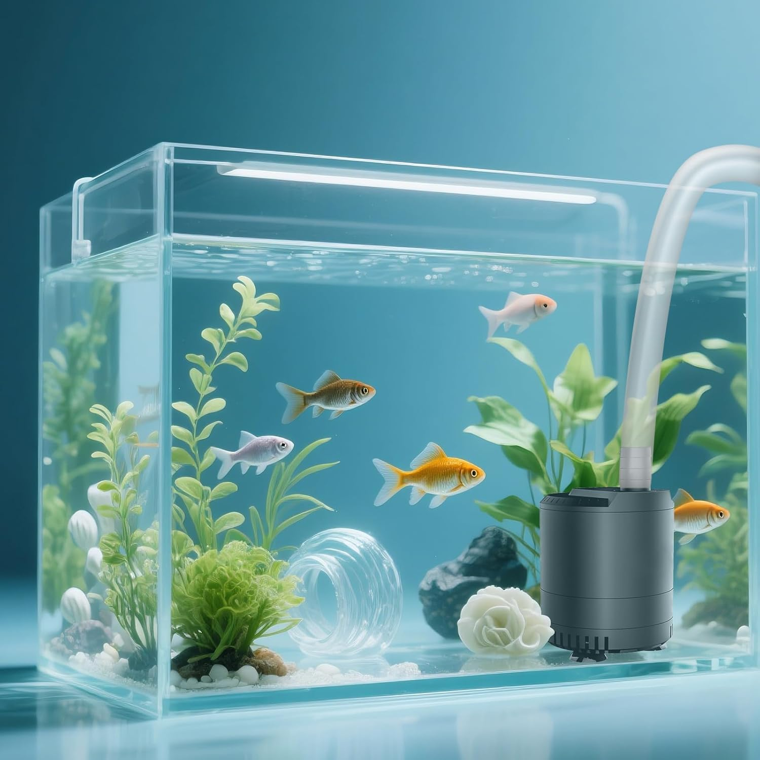 Aquarium submersible pump 211 GPH(800L/H), aquarium water pump, Adjustable wa... - Picture 5 of 15