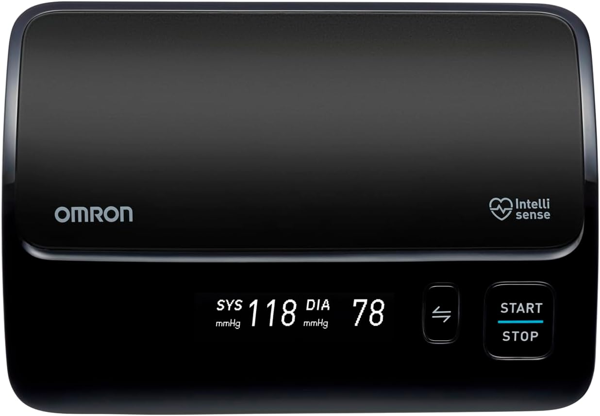 OMRON EVOLV Wireless Upper Arm Blood Pressure Monitor for Home Use - Clinically Validated Blood Pressure Machines for Pregnancy - Automatic Heart Rate Monitor and BP Cuff Kit with Cuff 22-42Cm